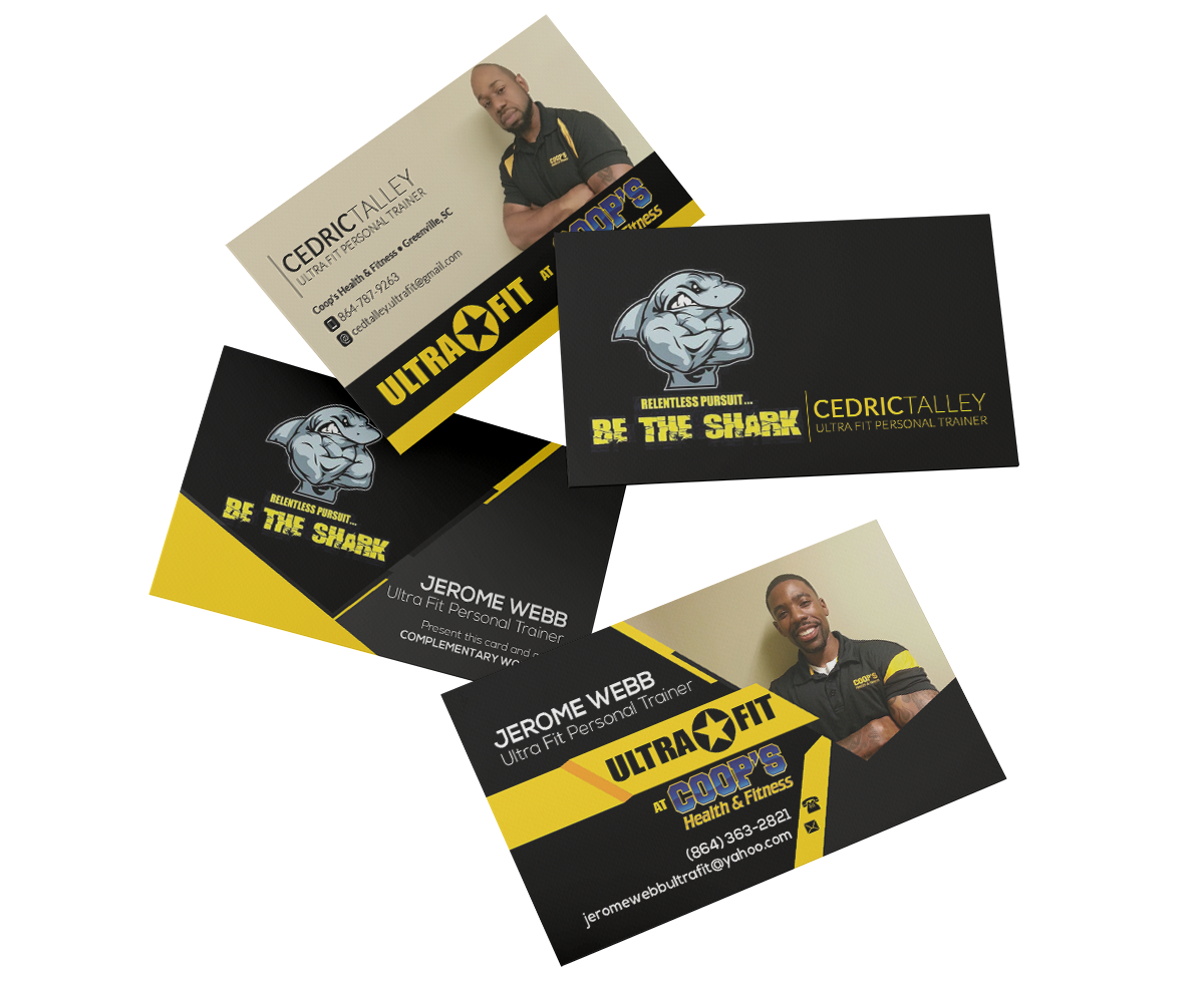 Ultra Fit Business Cards